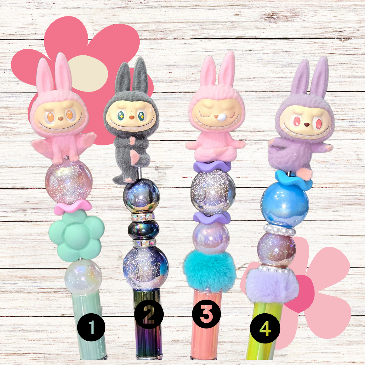 Labubu Beaded Pens