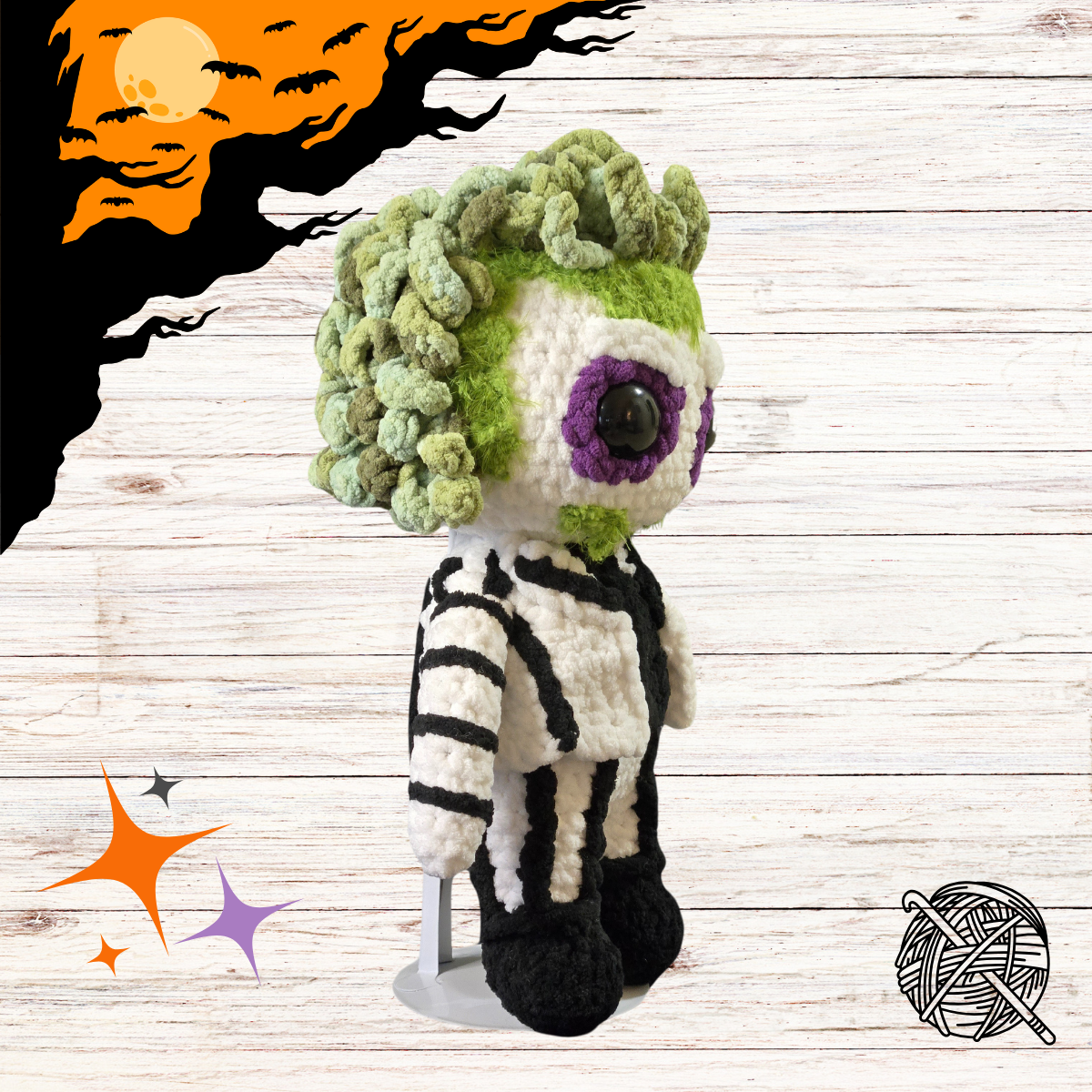 BJ Monster Crochet Doll