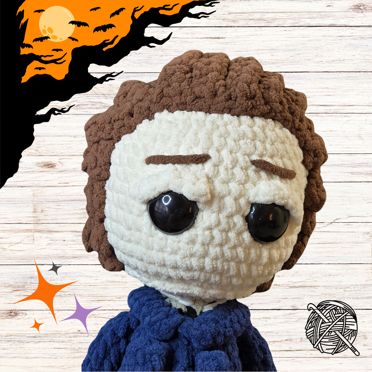 Halloween Horror Crochet Doll