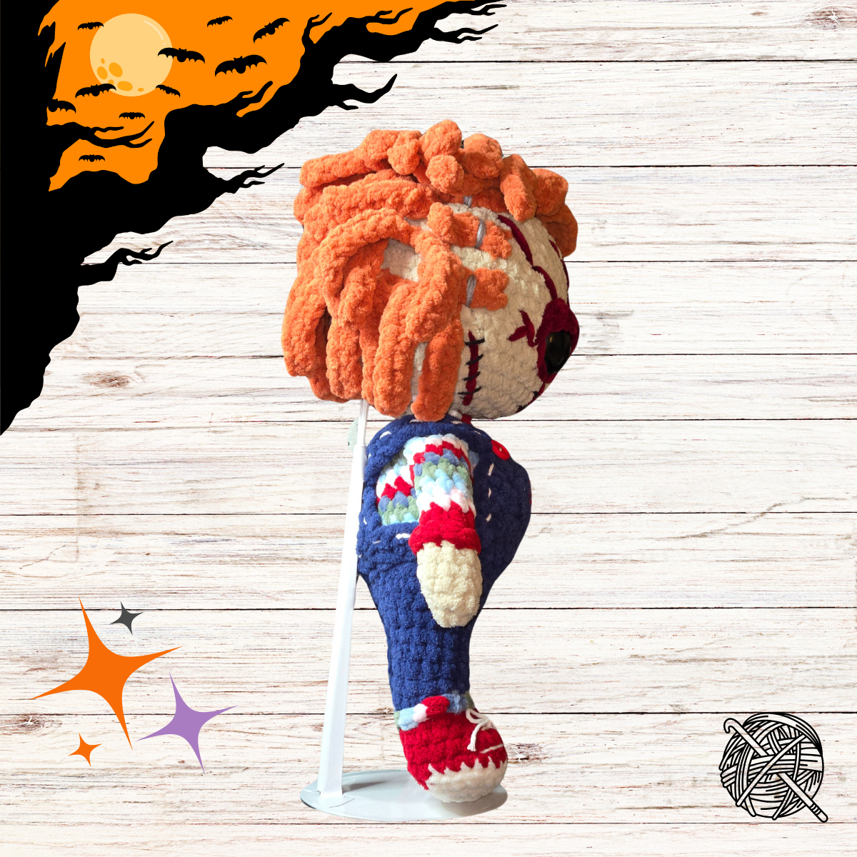 Halloween Horror Crochet Doll