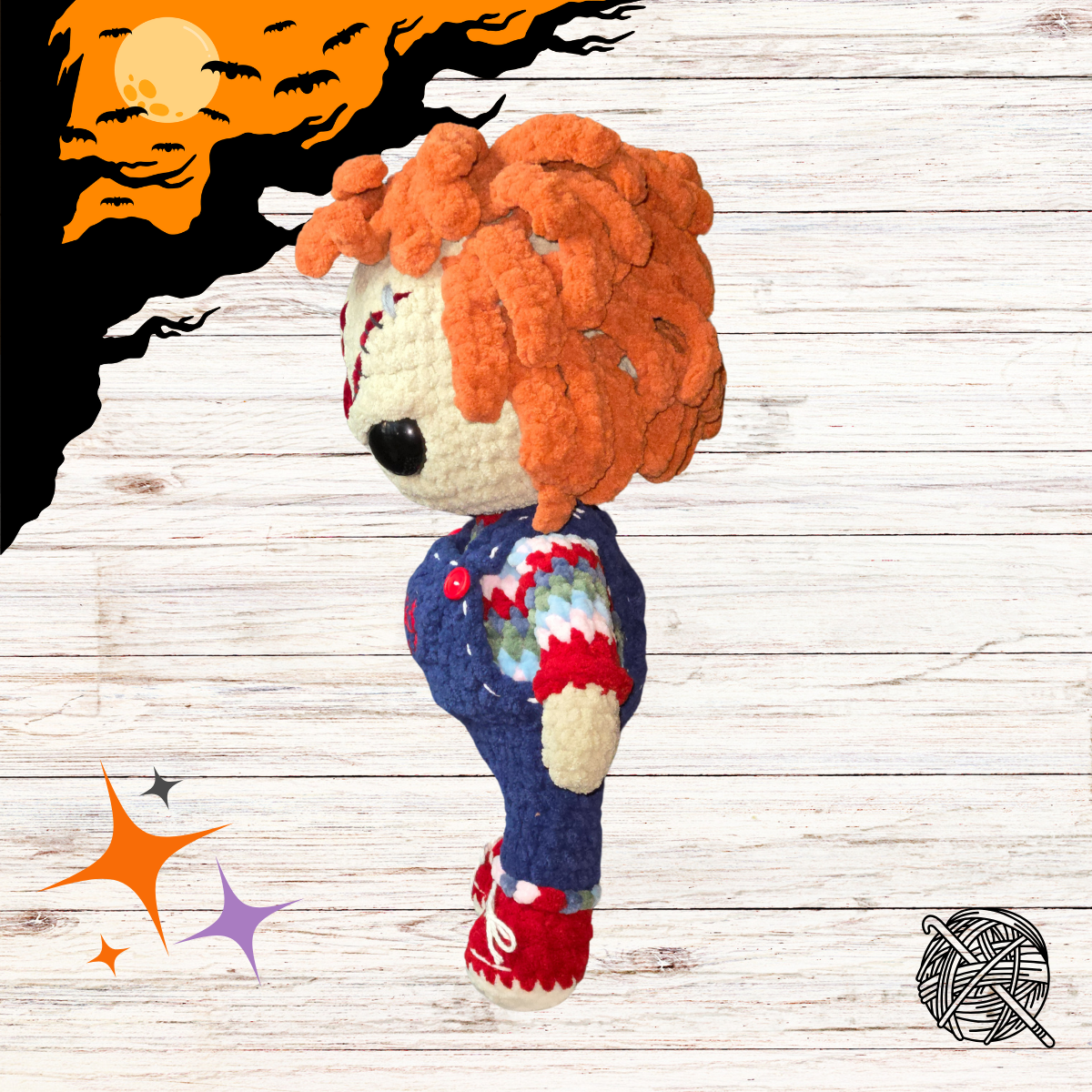 Halloween Horror Crochet Doll