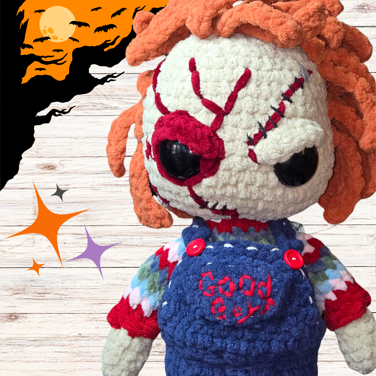 Halloween Horror Crochet Doll