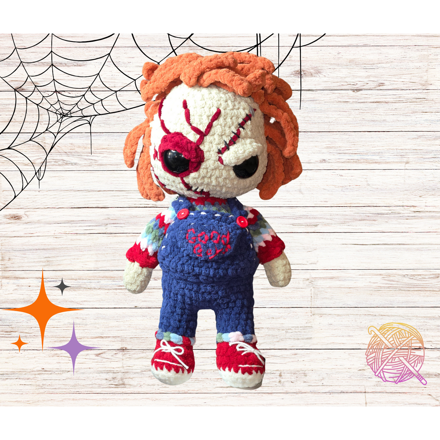 Halloween Horror Crochet Doll